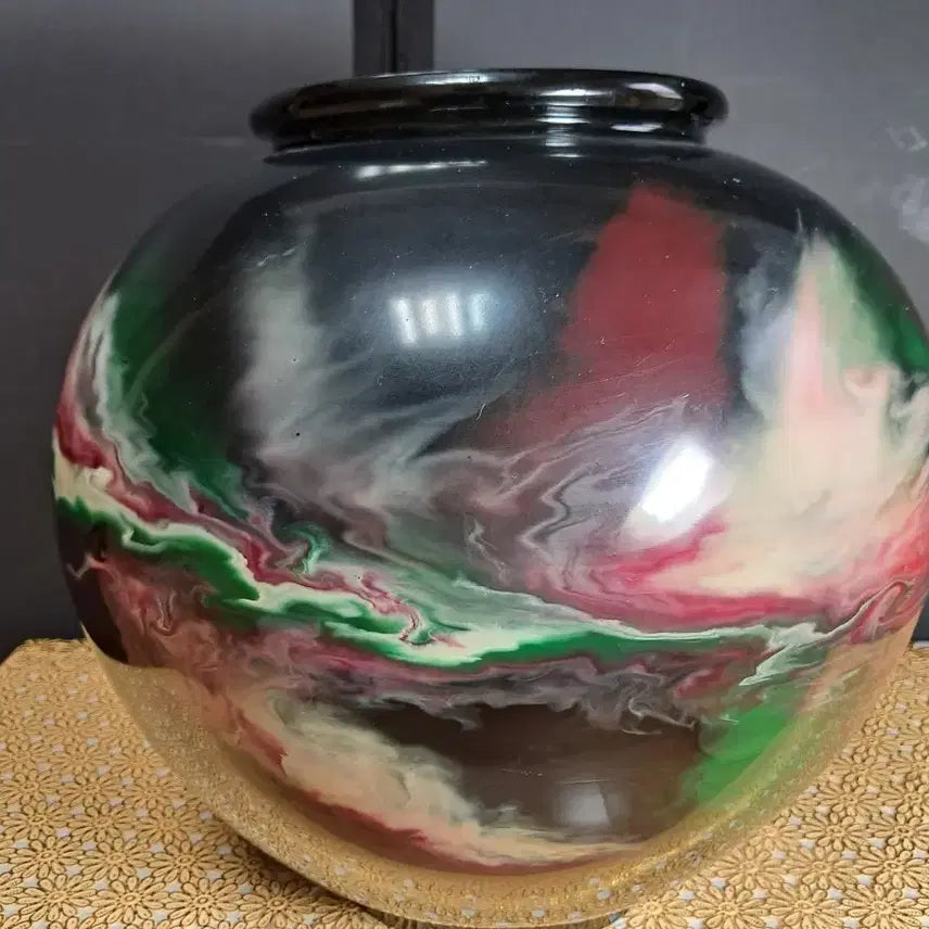 [BUNJANG] Watae Moon Jar (Approx. 26cm Height) - Yo-Byun Porcelain / 와태 달항아리 요변도자기(높이약 26cm)