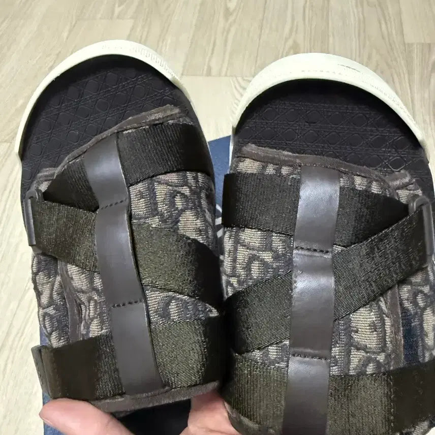 [BUNJANG] Dior Oblique Alpha Sandals Beige Size 41.5 / 디올 오블리크 알파 샌들 베이지 41.5