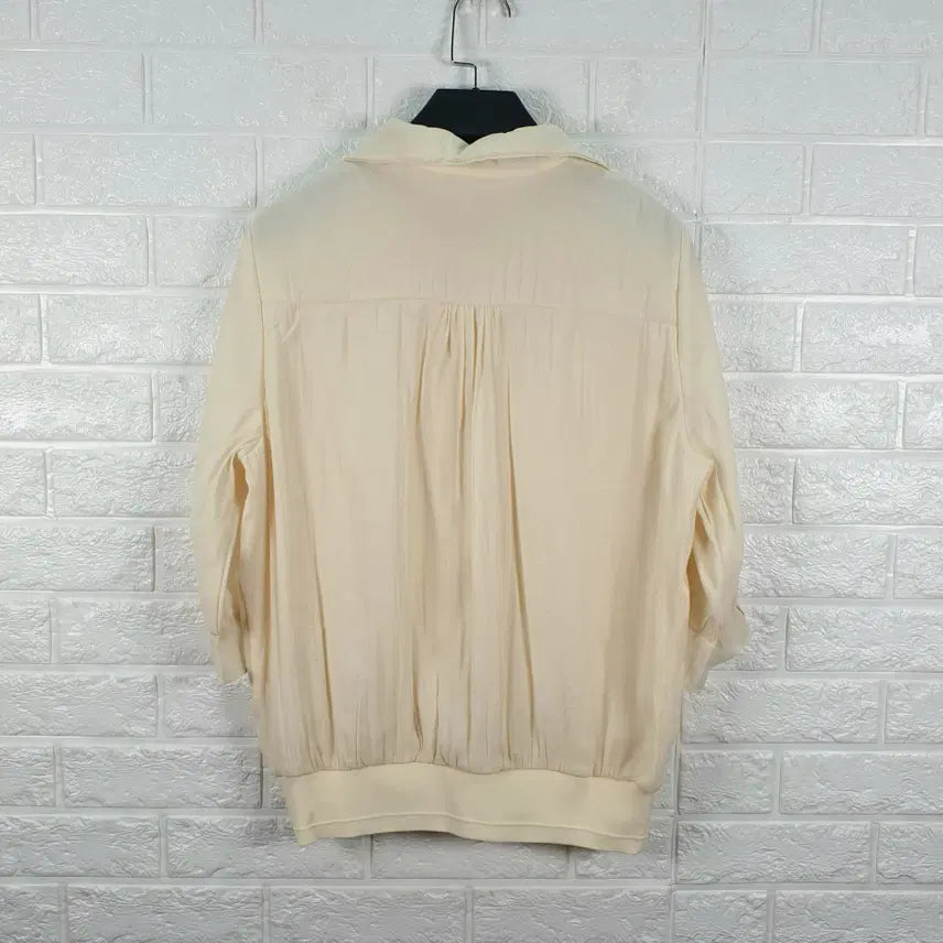 [BUNJANG] Anne Klein 3/4 Sleeve Blouse / [55]앤클라인 7부소매 블라우스