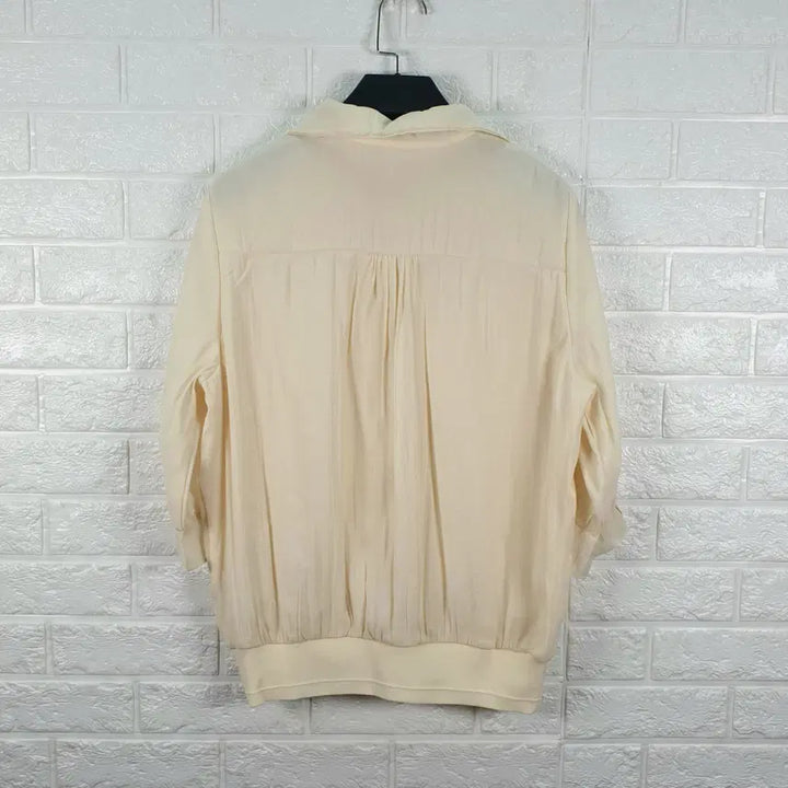 [BUNJANG] Anne Klein 3/4 Sleeve Blouse / [55]앤클라인 7부소매 블라우스