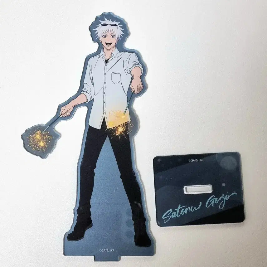 [BUNJANG] Jujutsu Kaisen Satoru Gojo Fireworks Acrylic Stand / 주술회전 고죠 사토루 불꽃놀이 아크릴스탠드