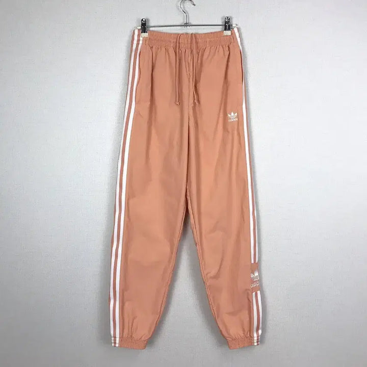 [BUNJANG] 아디다스 ADIDAS 락업 트랙팬츠 바지 코랄 핑크 여성S / 아디다스 ADIDAS 락업 트랙팬츠 바지 코랄 핑크 여성S