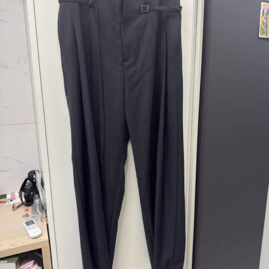 [SOLD OUT] (34사이즈) 벨리에 벨티드 슬랙스
