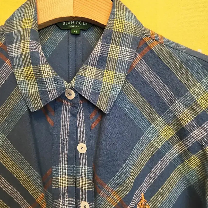 [SOLD OUT] 빈폴 체크 반팔 셔츠 S