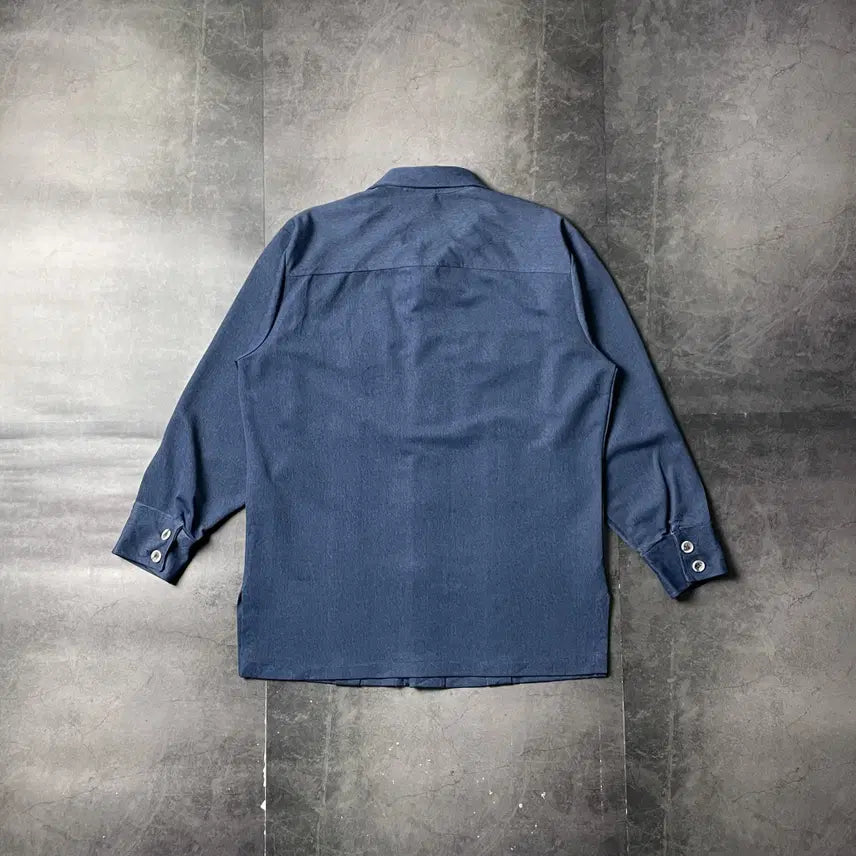 [SOLD OUT] DICKIES 디키즈 빈티지 오픈카라 핀턱 워크 셔츠 A00879