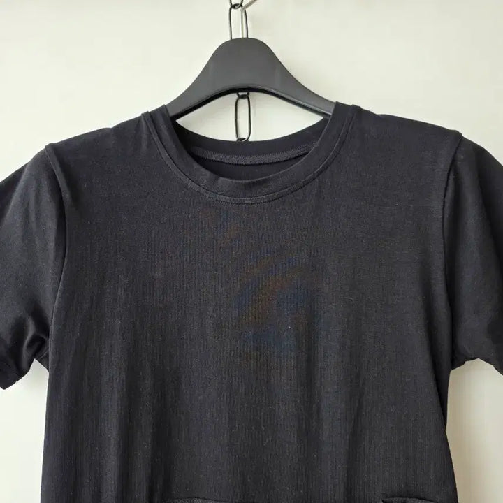 [SOLD OUT] S/시폰 플리츠 배색 원피스