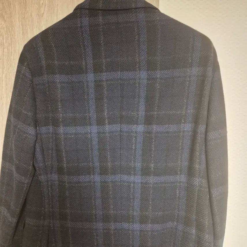 [BUNJANG] Polo Ralph Lauren Blue Check Wool Jacket / 폴로 랄프로렌 블루체크 울자켓 40R 팝니다.