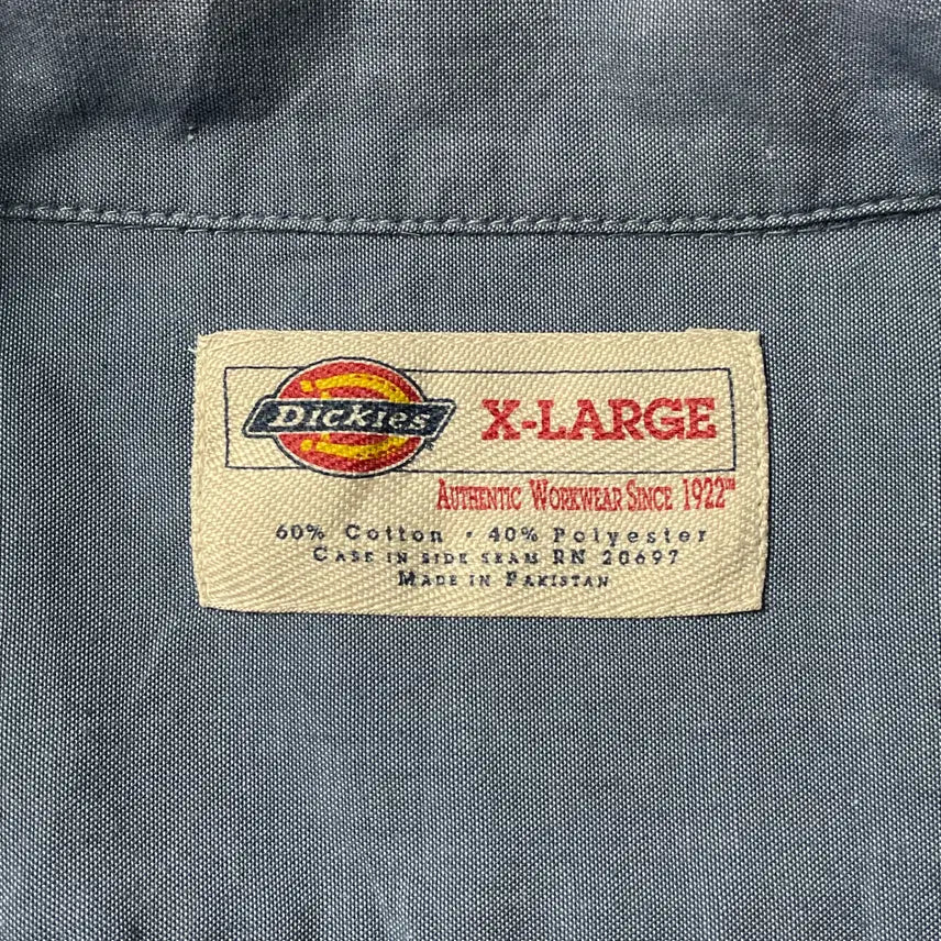 [SOLD OUT] DICKIES 디키즈 빈티지 블루 플랩포켓 워크 셔츠 A00880