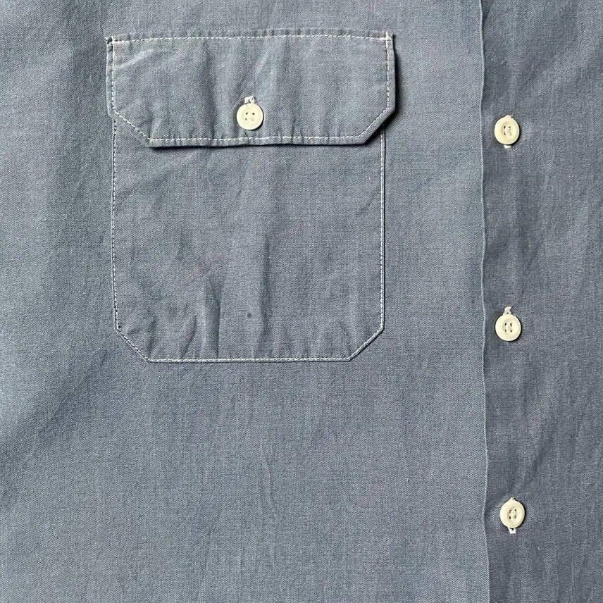 [SOLD OUT] DICKIES 디키즈 빈티지 블루 플랩포켓 워크 셔츠 A00880