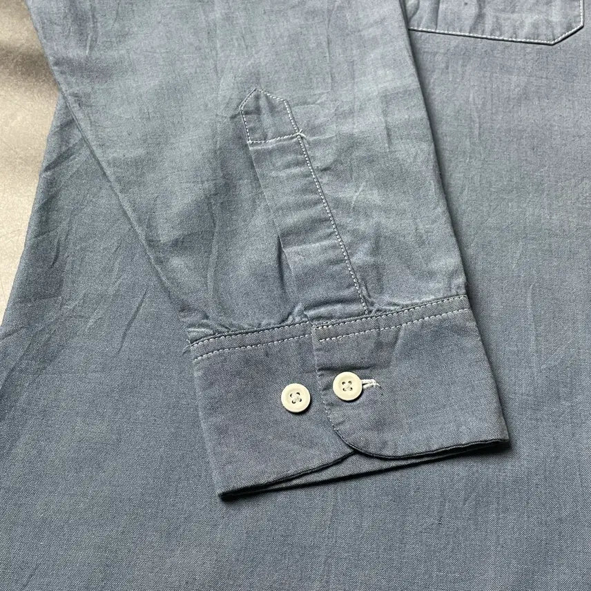 [SOLD OUT] DICKIES 디키즈 빈티지 블루 플랩포켓 워크 셔츠 A00880