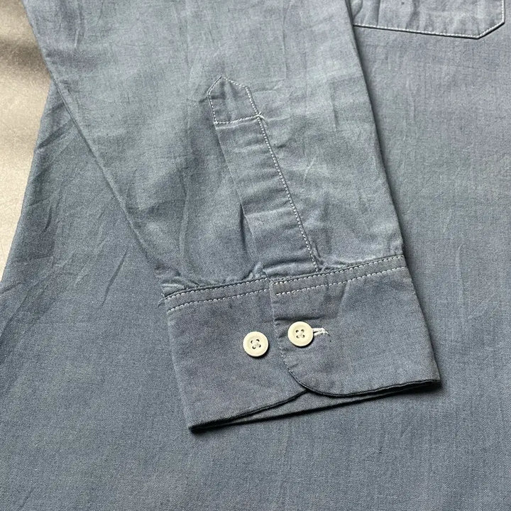 [SOLD OUT] DICKIES 디키즈 빈티지 블루 플랩포켓 워크 셔츠 A00880
