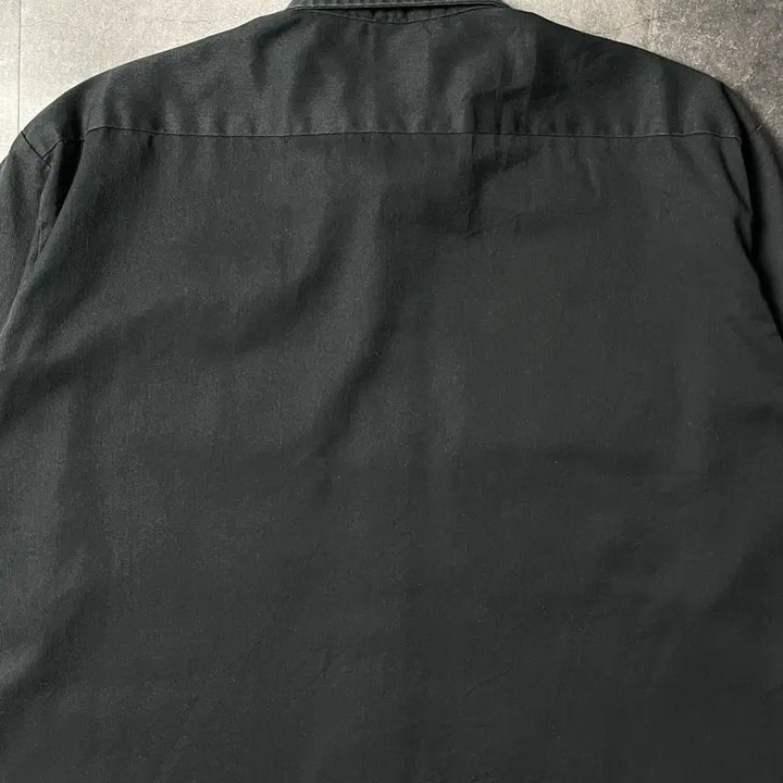 [BUNJANG] Dickies Vintage Black Flap Pocket Work Shirt A00881 / DICKIES 디키즈 빈티지 블랙 플랩포켓 워크 셔츠 A00881