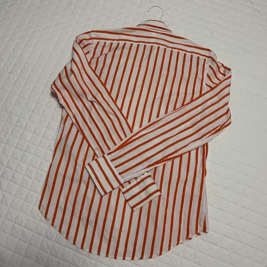 [SOLD OUT] 랄프로렌 스포츠 오렌지 스트라이프 셔츠 2사이즈