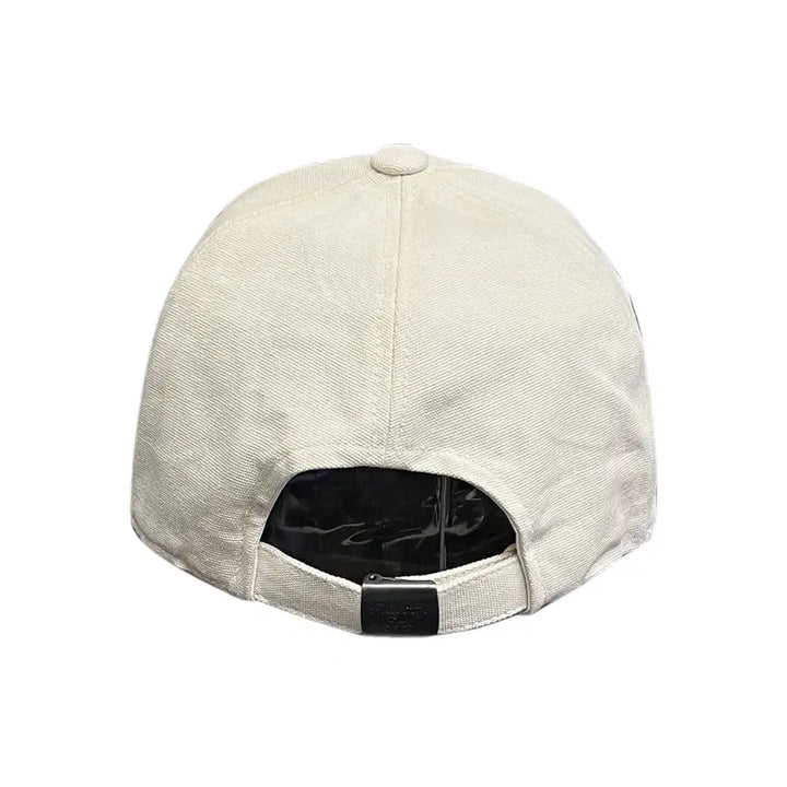 [BUNJANG] Malbon Bucket Color Block Ball Cap Beige / 말본 버킷 컬러 블록 볼캡 모자 베이지 국내 매장판