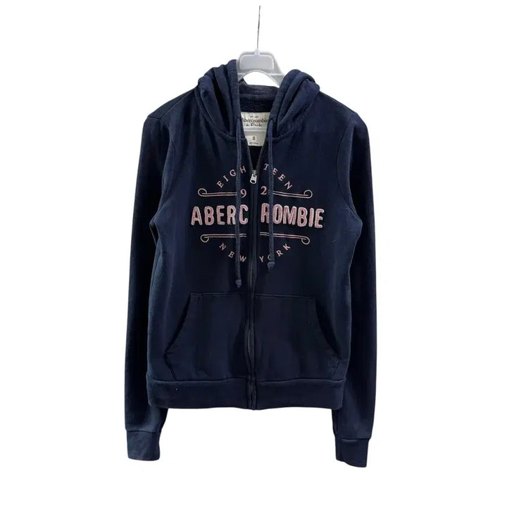 [SOLD OUT] [S] 아베크롬비 앤 피치 블루핑크 후드집업