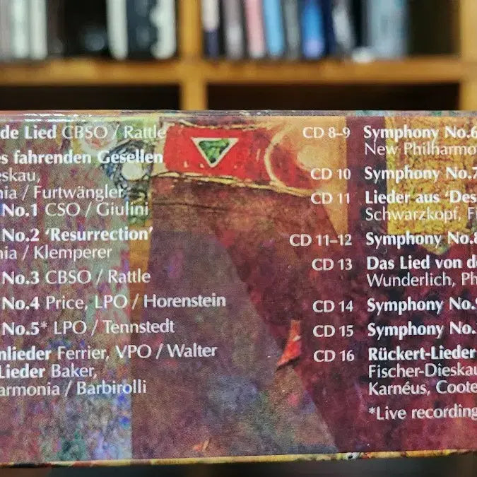 [SOLD OUT] 말러 전집 (Mahler Complete Works) 16CD (수입)