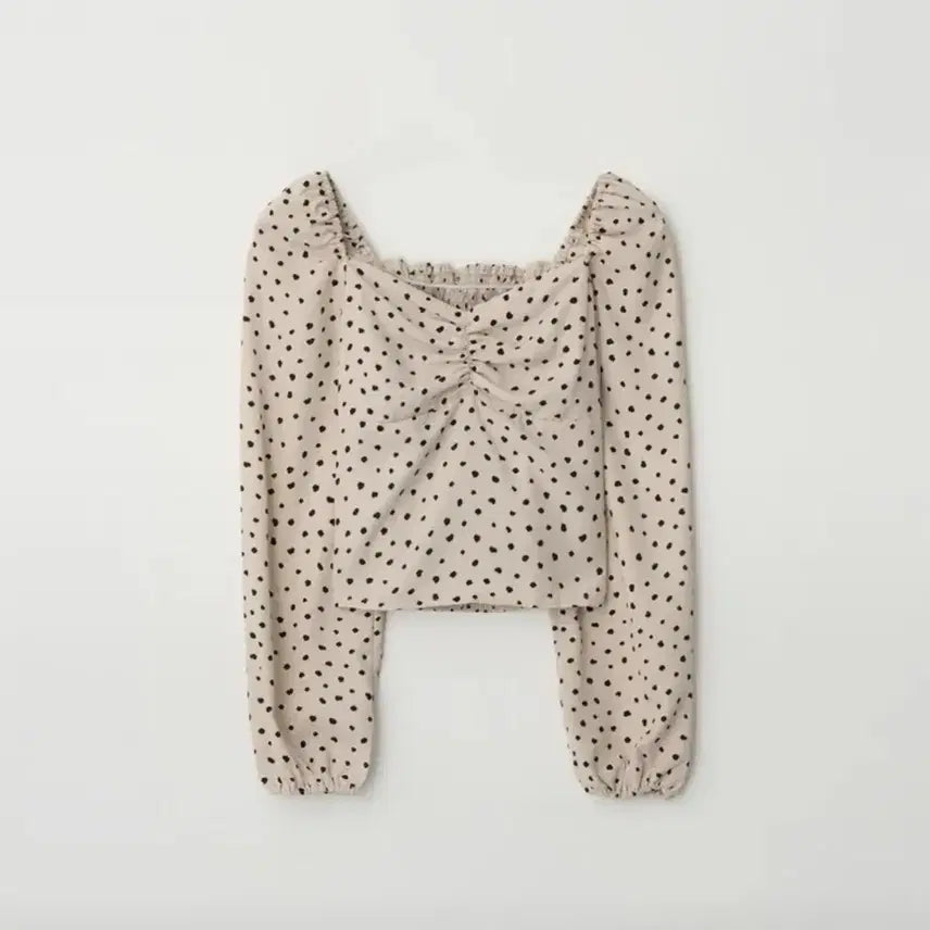 [SOLD OUT] 제니오 러블리 도트 블라우스