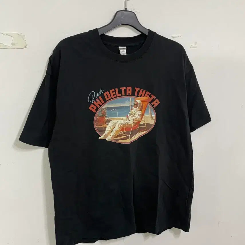 [BUNJANG] Rush Phi Delta Theta 검정 반팔 티셔츠 4XL / Rush Phi Delta Theta 검정 반팔 티셔츠 4XL