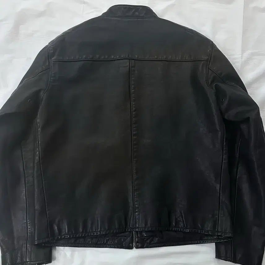 [SOLD OUT] 폴로 랄프 로렌 카우 레더 모토 레이서 자켓 L