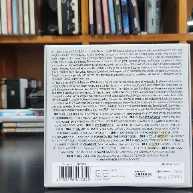 [BUNJANG] 이고르 마르케비치 10CD (수입) / 이고르 마르케비치 10CD (수입)