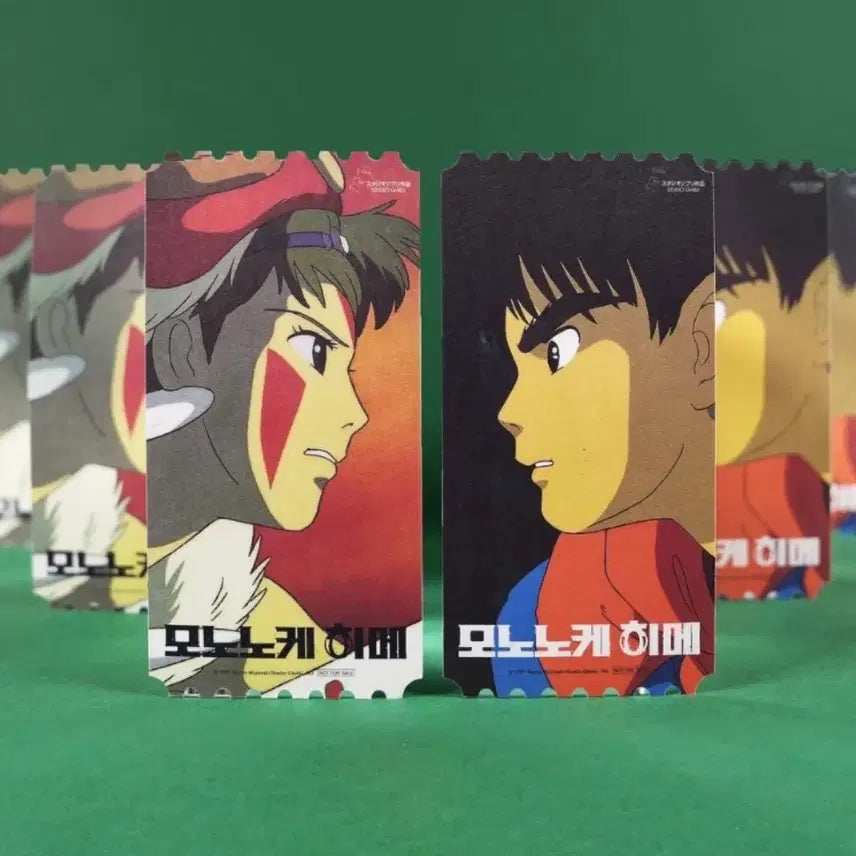 [BUNJANG] 모노노케히메 | 영화 오리지널 티켓 세트 일괄 판매 / 모노노케히메 | 영화 오리지널 티켓 세트 일괄 판매