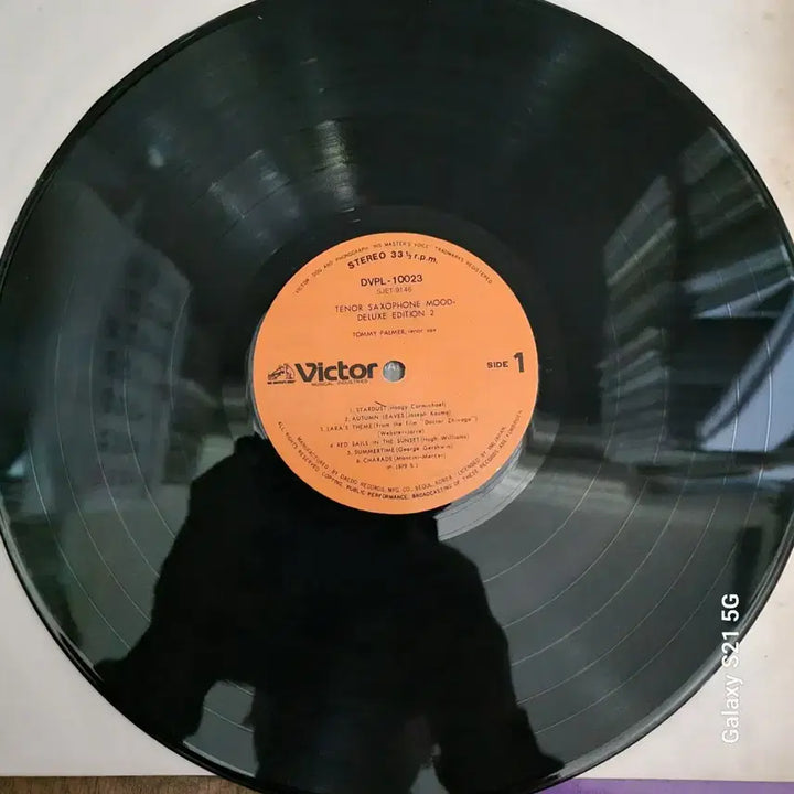 [BUNJANG] 테너 색소폰 무드 LP 음반 / 테너 색소폰 무드 LP 음반