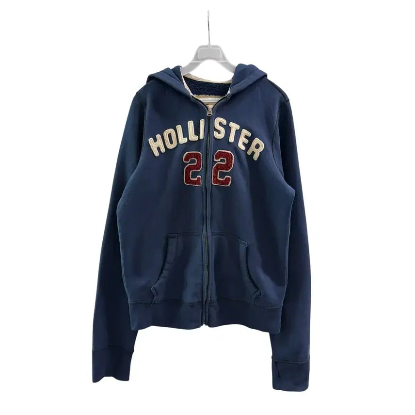 [SOLD OUT] [S] 홀리스터 네이비 후드집업