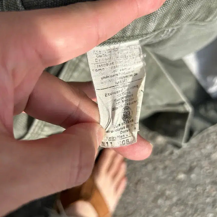 [BUNJANG] 90s 칼하트 B11 싱글니 모스그린 36in / 90s 칼하트 B11 싱글니 모스그린 36in
