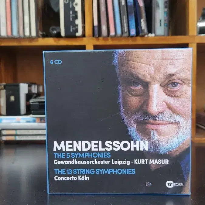 [BUNJANG] Kurt Masur 마주어 맨델스존 6CD (수입) / Kurt Masur 마주어 맨델스존 6CD (수입)