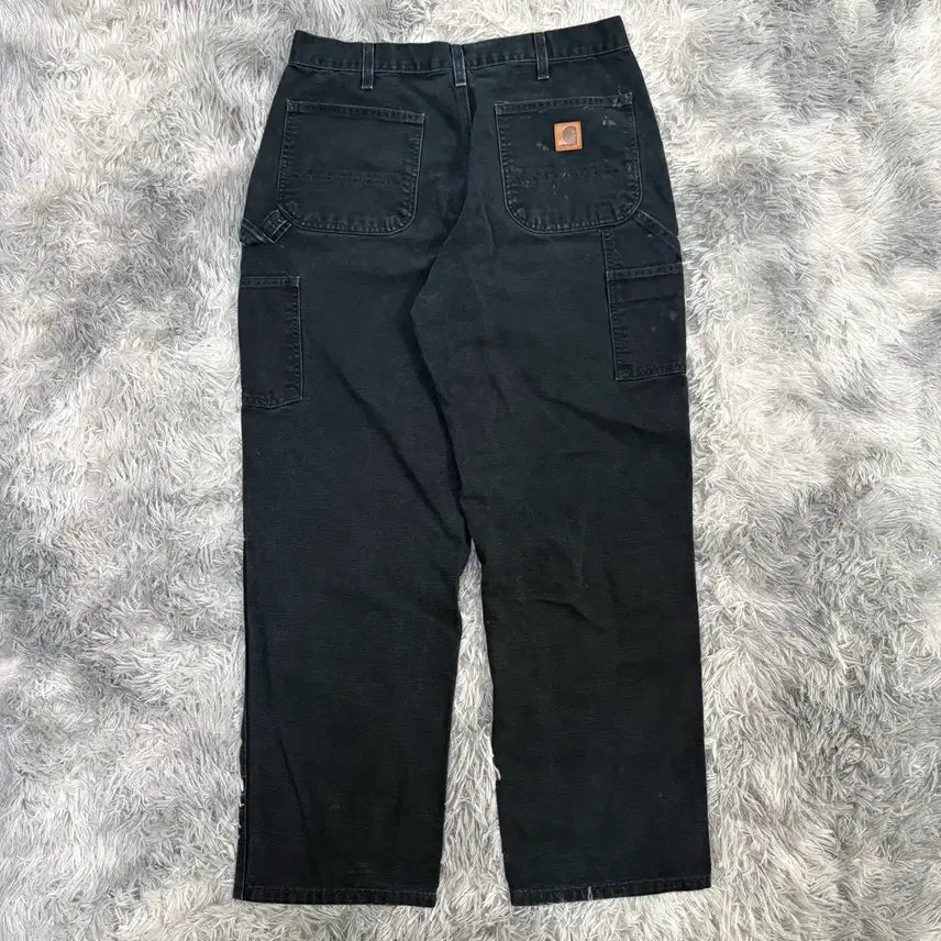 [SOLD OUT] [34] 빈티지 칼하트 B11 BLK 싱글니 카펜터 팬츠