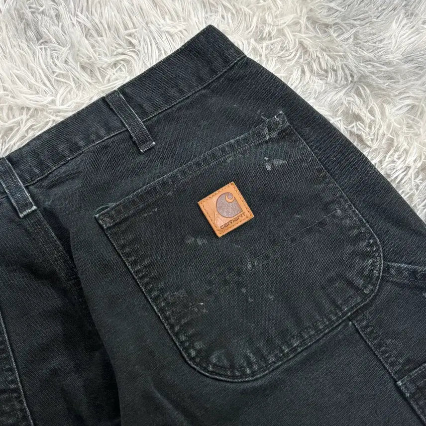[SOLD OUT] [34] 빈티지 칼하트 B11 BLK 싱글니 카펜터 팬츠