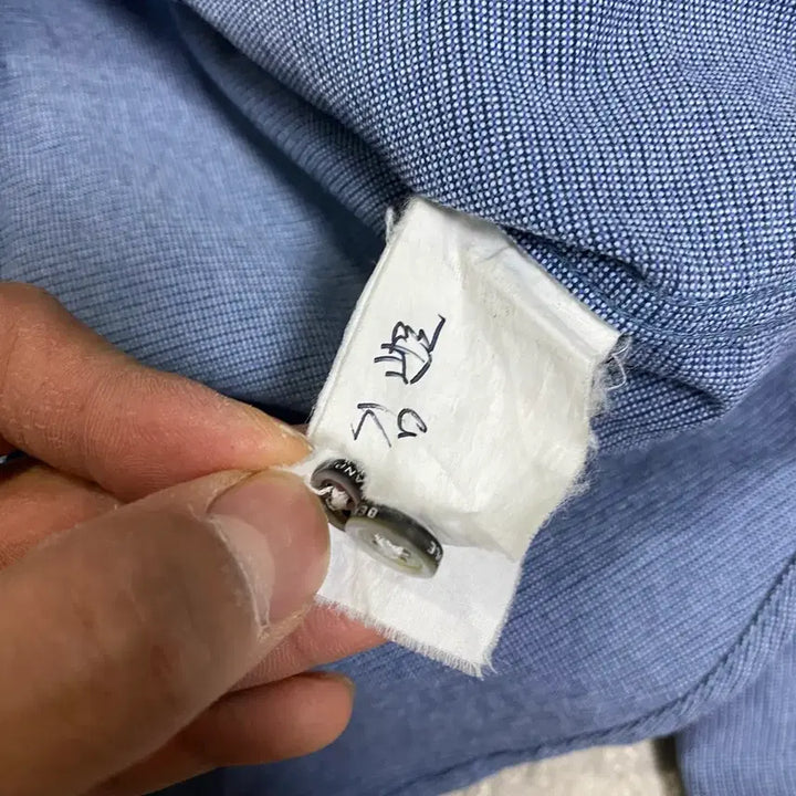 [BUNJANG] 빈폴 셔츠 블루 슬림핏 100 / 빈폴 셔츠 블루 슬림핏 100