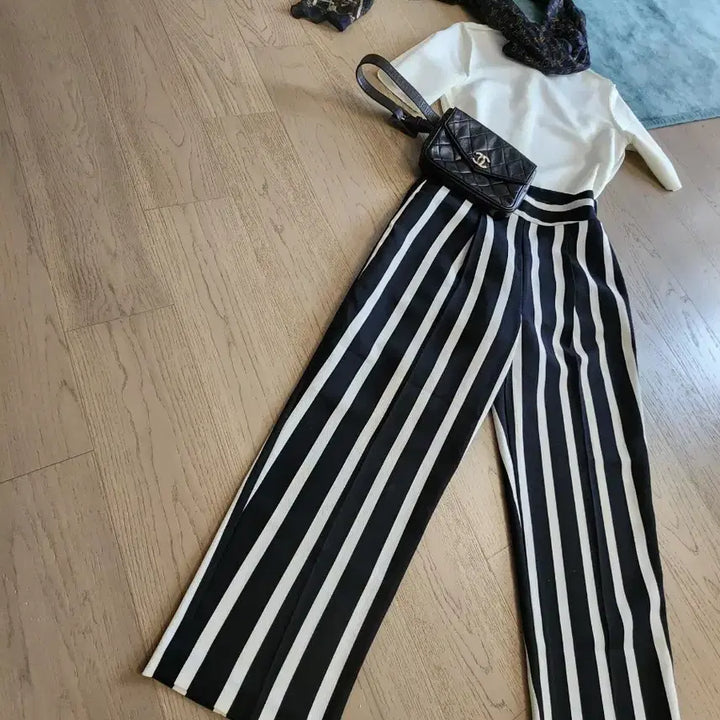 [SOLD OUT] 개인제작브랜드)스트라이프 팬츠