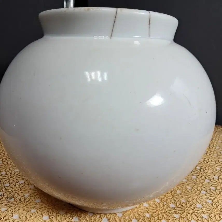 [BUNJANG] (골동품)순백자 달항아리(높이약 17cm) / (골동품)순백자 달항아리(높이약 17cm)