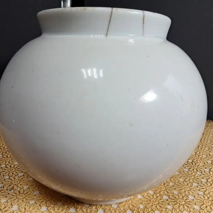 [BUNJANG] (골동품)순백자 달항아리(높이약 17cm) / (골동품)순백자 달항아리(높이약 17cm)