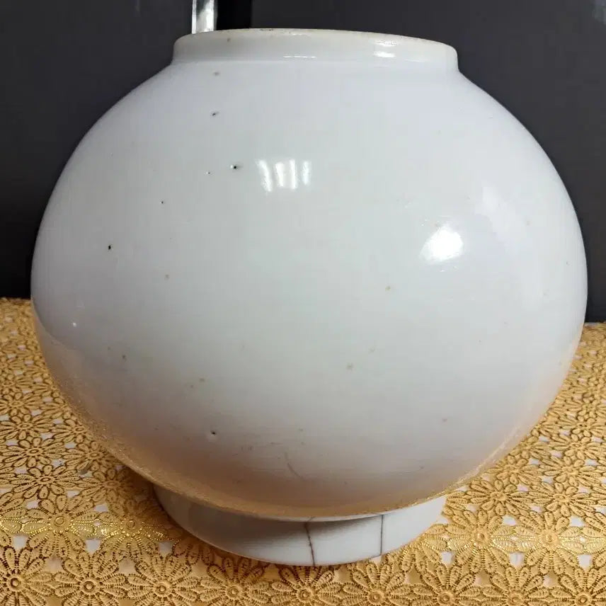 [BUNJANG] (골동품)순백자 달항아리(높이약 17cm) / (골동품)순백자 달항아리(높이약 17cm)