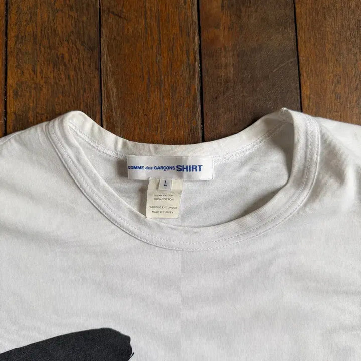 [BUNJANG] 꼼데가르송 셔츠 Comme des garcons shirt 반팔 티셔츠 / 꼼데가르송 셔츠 Comme des garcons shirt 반팔 티셔츠