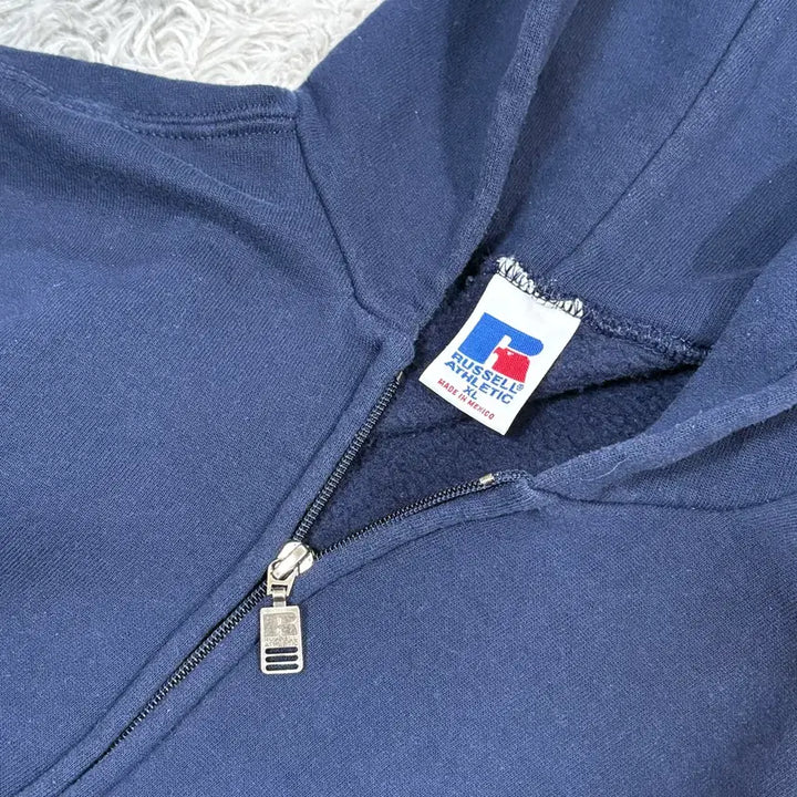 [SOLD OUT] [XL] 90s 러셀 후드집업 네이비