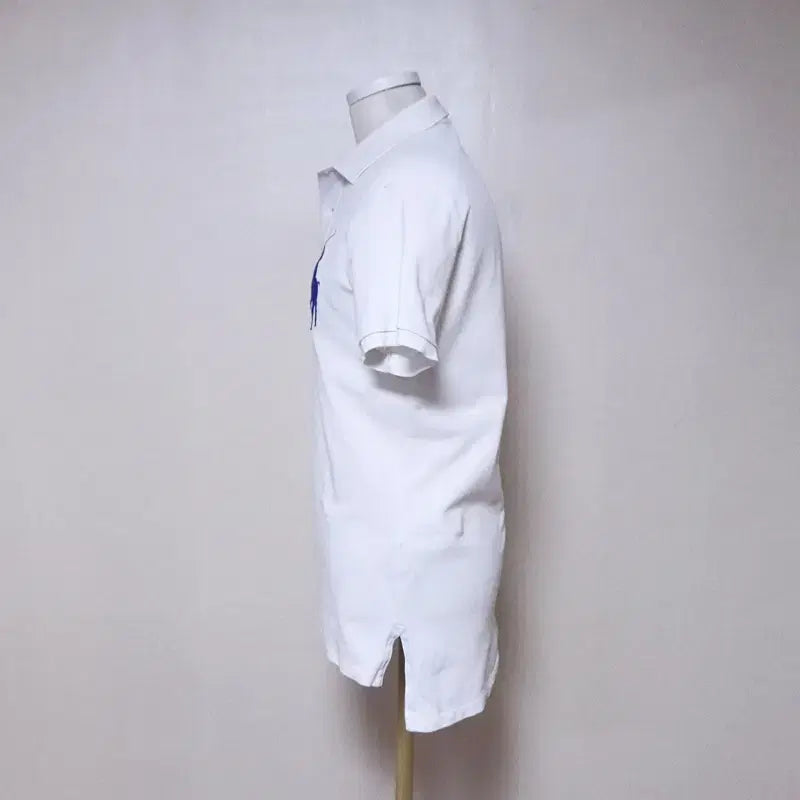 [SOLD OUT] 폴로 남성95 빅포니 화이트 카라 반팔 티셔츠(3)