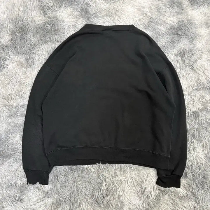[SOLD OUT] [L] 90s 러셀 스웻셔츠 맨투맨 faded 블랙