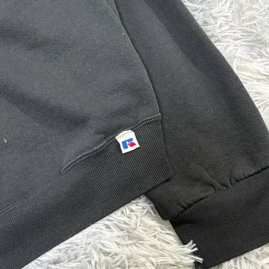[SOLD OUT] [L] 90s 러셀 스웻셔츠 맨투맨 faded 블랙
