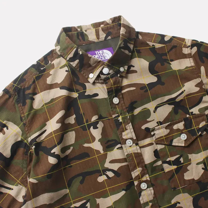 [BUNJANG] 노스페이스 퍼플라벨 카모셔츠 [PURPLE LABEL]_2572 / 노스페이스 퍼플라벨 카모셔츠 [PURPLE LABEL]_2572