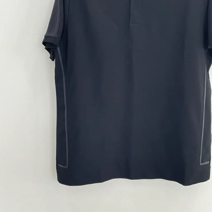[SOLD OUT] 랑방 옴므 공용 100-105 블랙 피케 pk 반팔 티셔츠