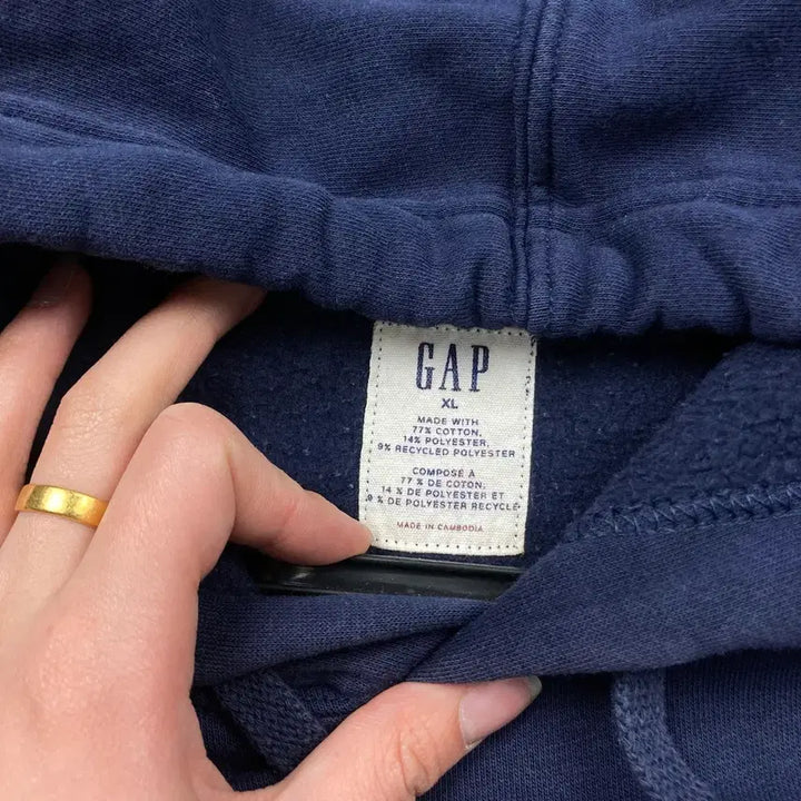 [BUNJANG] Gap 갭 네이비 후드티 / Gap 갭 네이비 후드티