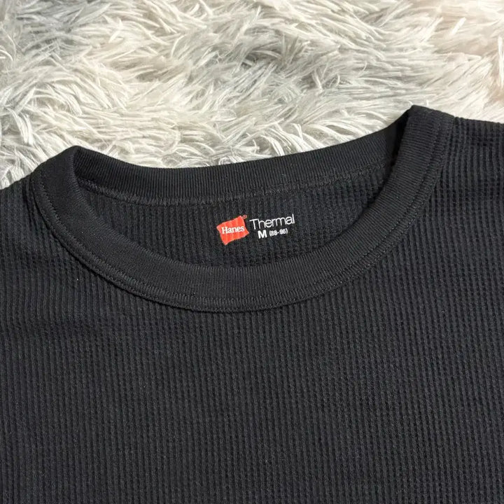 [SOLD OUT] [M, 새상품] 헤인즈 써멀 롱슬리브 블랙