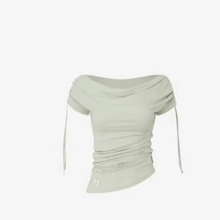 [SOLD OUT] 뉴얼린 Meow Summer draping shrring 보트넥
