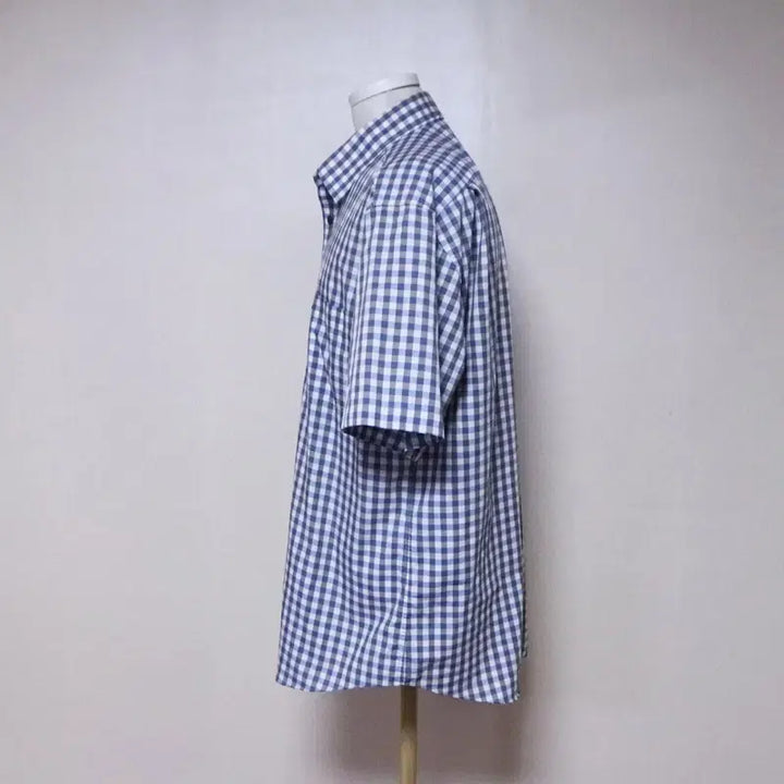 [SOLD OUT] 닥스 남성110사이즈 체크 반팔셔츠(3)