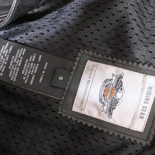 [BUNJANG] 몽빈티지(S)할리데이비슨여자한글택소가죽100%바이크라이더자켓 / 몽빈티지(S)할리데이비슨여자한글택소가죽100%바이크라이더자켓