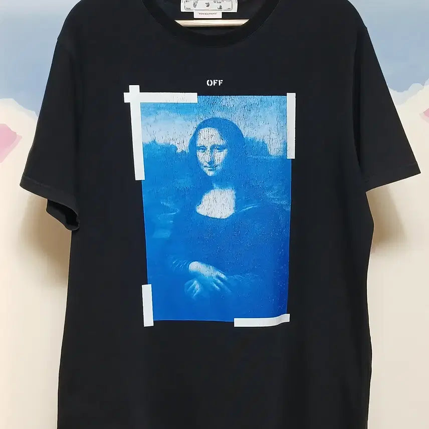 [SOLD OUT] (L) 오프화이트 모나리자 반팔티