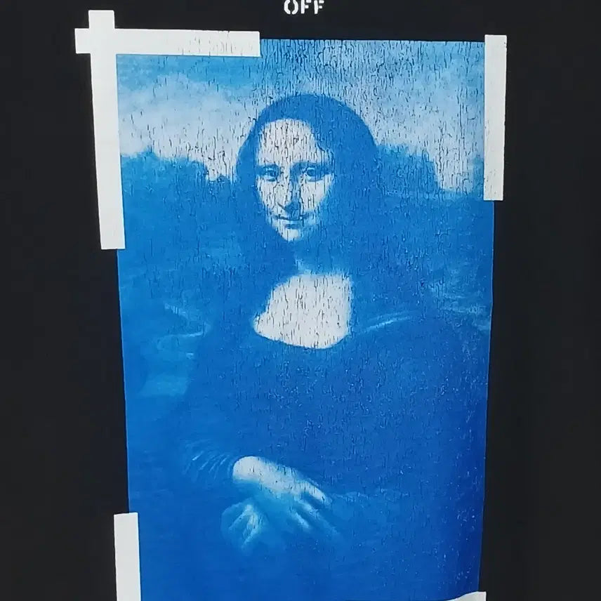 [SOLD OUT] (L) 오프화이트 모나리자 반팔티